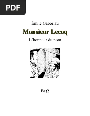 Monsieur Lecoq II : L'Honneur du Nom