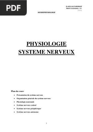 Neurophysiologie veterinaire