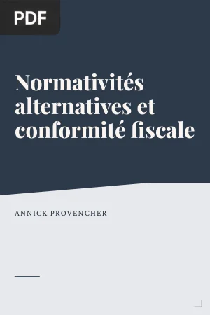 Normativités alternatives et conformité fiscale