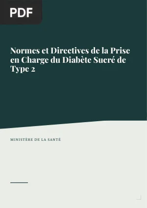 Normes et Directives de la Prise en Charge du Diabète Sucré de Type 2