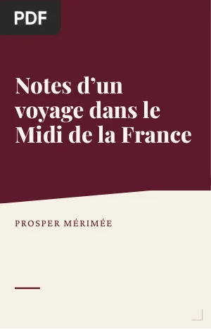 Notes d'un voyage dans le Midi de la France