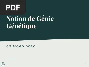 Notion de Génie Génétique
