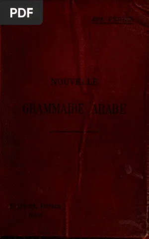 Nouvelle grammaire arabe