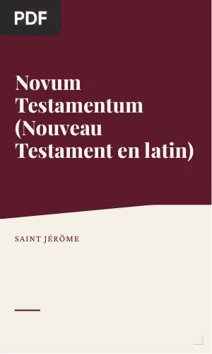 Novum Testamentum (Nouveau Testament en latin)