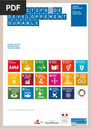 Objectifs de développement durable : Dossier pédagogique Fondation GoodPlanet