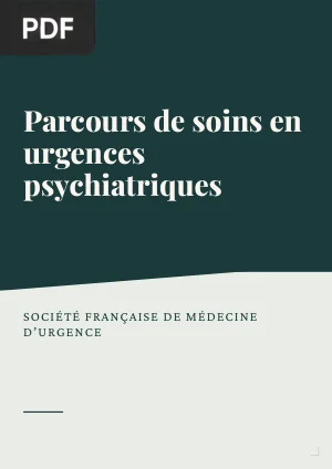 Parcours de soins en urgences psychiatriques (Guide SFMU 2025)