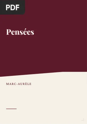 Pensées de Marc-Aurèle