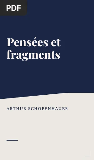 Pensées et fragments