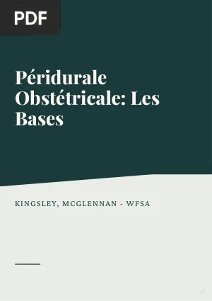 Péridurale Obstétricale : Les Bases