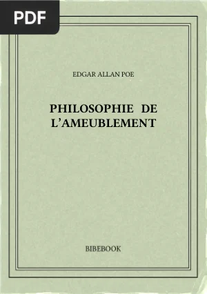 Philosophie de l'Ameublement