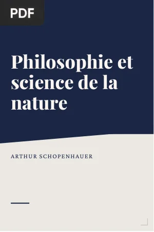 Philosophie et science de la nature