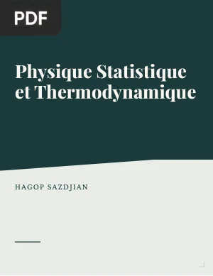 Physique Statistique et Thermodynamique