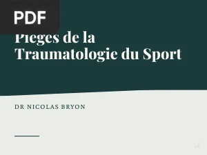 Pièges de la Traumatologie du Sport