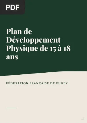 Plan de Développement Physique de 15 à 18 ans