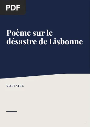 Poème sur le désastre de Lisbonne