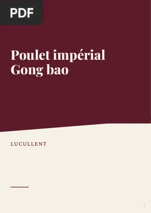Poulet impérial Gong bao