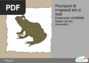 Pourquoi le crapaud est si laid