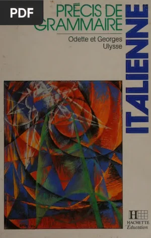 Précis de grammaire italienne