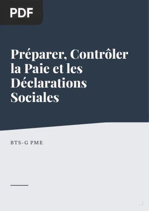 Préparer, Contrôler la Paie et les Déclarations Sociales