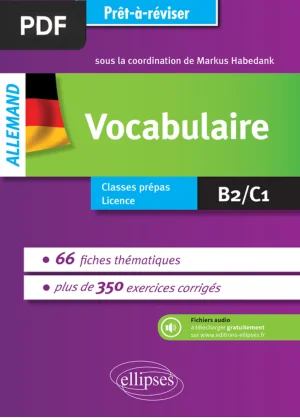 Prêt-à-Réviser Allemand - Vocabulaire en 66 Fiches Thématiques
