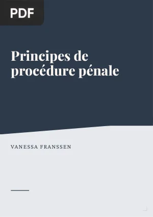 Principes de procédure pénale