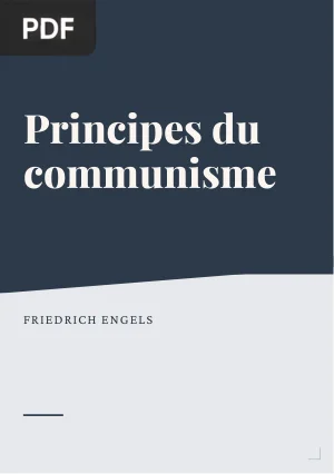 Principes du communisme