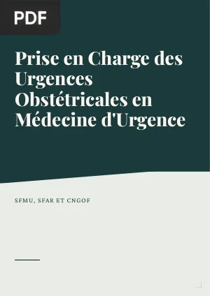 Prise en Charge des Urgences Obstétricales en Médecine d'Urgence
