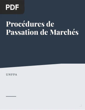 Procédures de Passation de Marchés