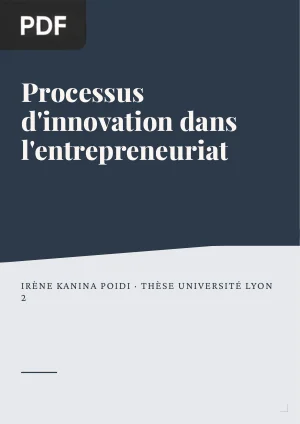 Processus d'innovation dans l'entrepreneuriat