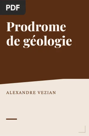Prodrome de géologie