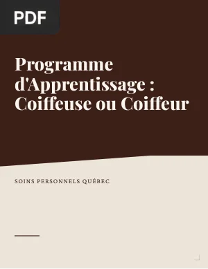 Programme d'Apprentissage en Milieu de Travail : Coiffeuse ou Coiffeur