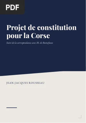 Projet de constitution pour la Corse