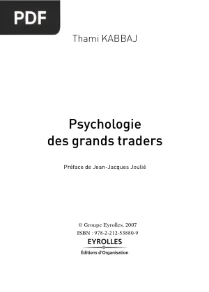 Psychologie des Grands Traders - Chapitre 1