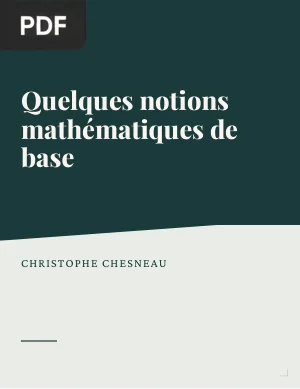 Quelques notions mathématiques de base