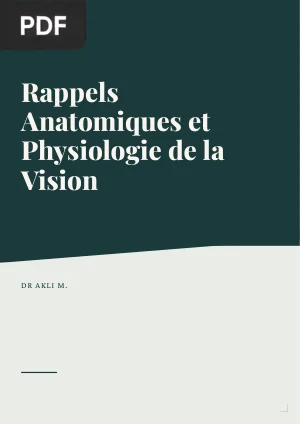 Rappels Anatomiques et Physiologie de la Vision