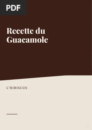 Recette du guacamole