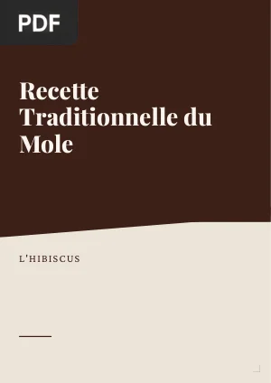 Recette traditionnelle du mole
