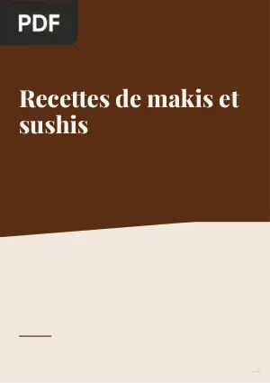Recettes de makis et sushis
