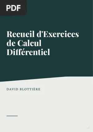 Recueil d'Exercices de Calcul Différentiel