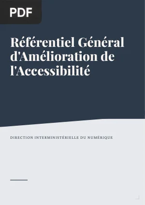 Référentiel Général d'Amélioration de l'Accessibilité (RGAA 4.1.2)