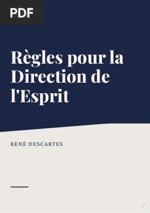 Règles pour la direction de l'esprit