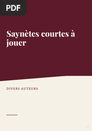 Saynètes courtes à jouer
