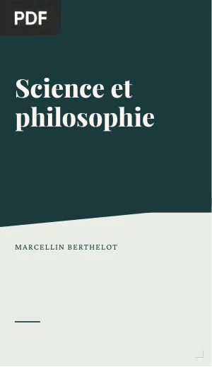 Science et philosophie