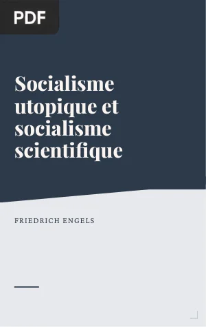 Socialisme utopique et socialisme scientifique