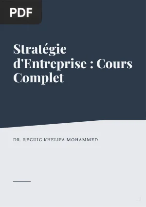 Stratégie d'Entreprise : Cours Complet