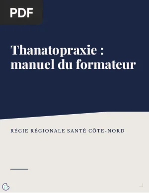 Thanatopraxie : manuel du formateur