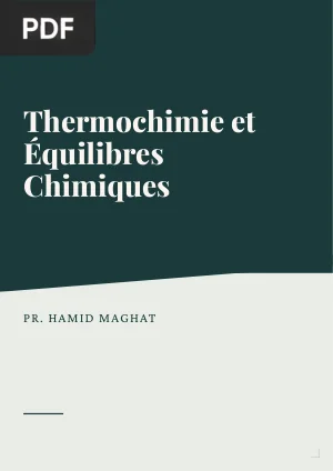 Thermochimie - Equilibres Chimiques