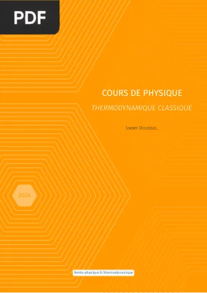 Thermodynamique Classique