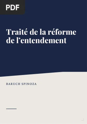Traité de la réforme de l'entendement