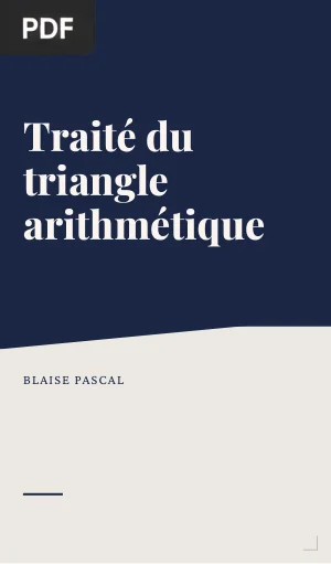 Traité du triangle arithmétique